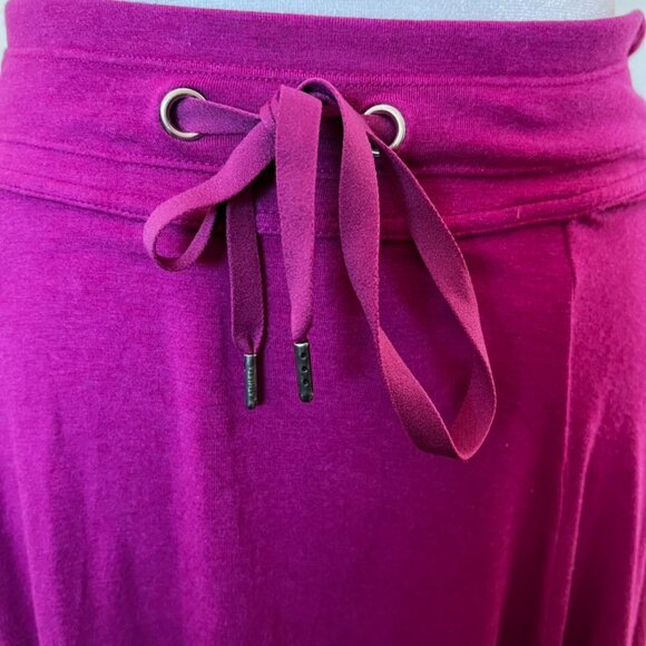 ATHLETA Beachcomber Midi Hi-Low Skirt Medium Cactus Flower Pink Athleisure - Picture 5 of 8